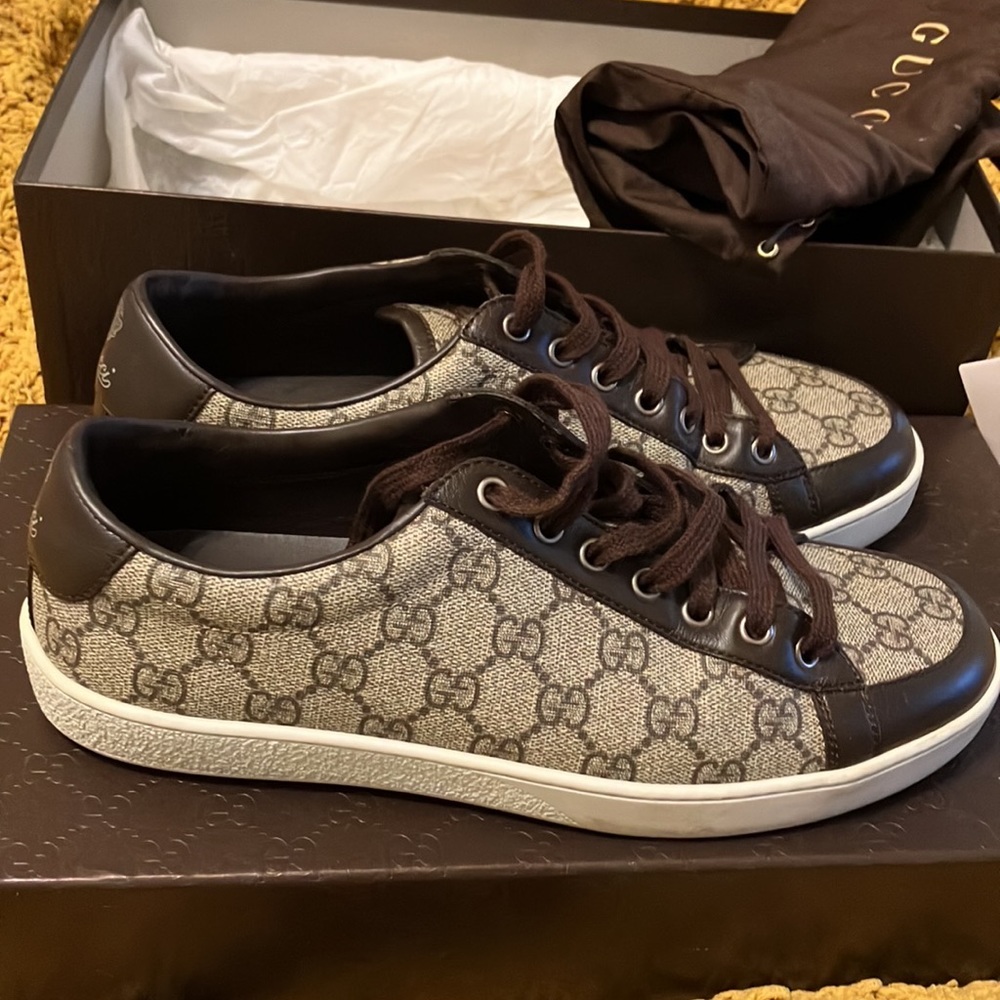 Gucci sneakers fits like M 8.5